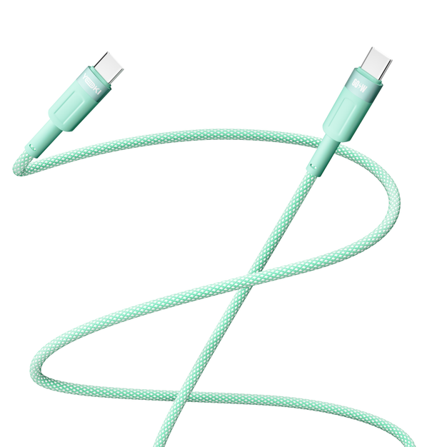Кабель USB YOKI STYLE YK-ST41 Type-C to Type-C 60W 1.2m с защитой от изломов и быстрым зарядом черный - изображение 4