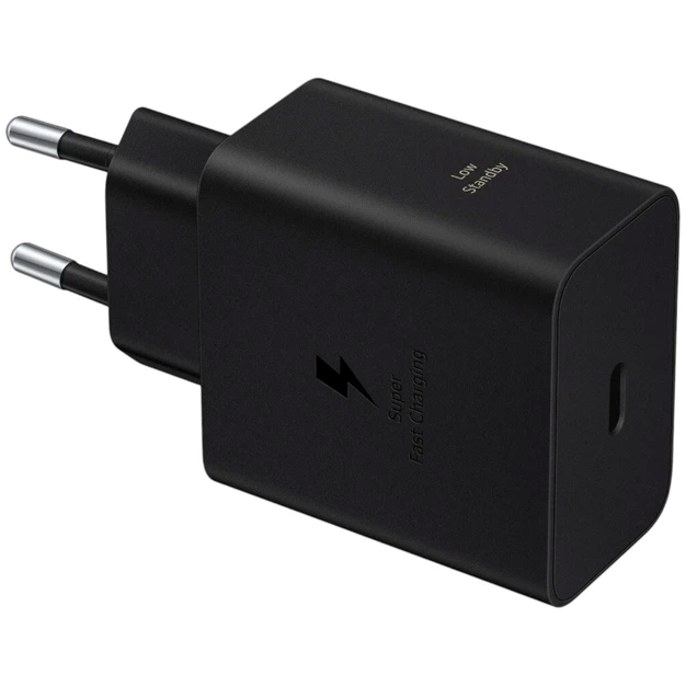 Сетевое зарядное устройство Power Delivery 2.0 для Samsung 1USB-C 60Вт черный с быстрой зарядкой - изображение 3