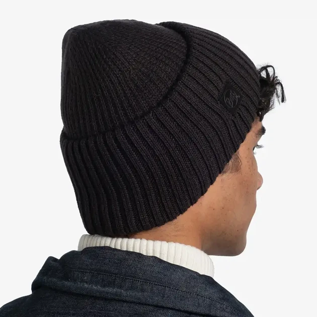 Шапка Buff Knitted Hat Rutger Graphite - Фото 8 Шапка Buff Knitted Hat Rutger Graphite - зображення 8