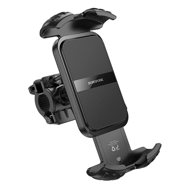 Велотримач Borofone BH105 з поворотним механізмом для смартфонів 4.7-7 дюймів чорний - Фото 5 Велотримач Borofone BH105 з поворотним механізмом для смартфонів 4.7-7 дюймів чорний - зображення 5