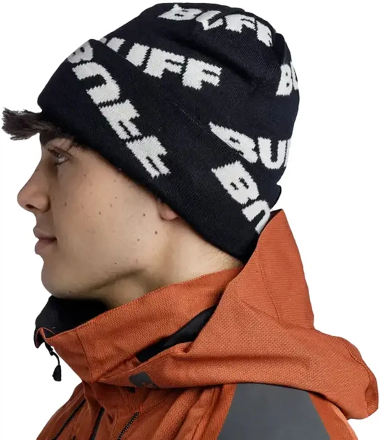 Шапка Buff Knitted Beaney Hido Black - Фото 5 Шапка Buff Knitted Beaney Hido Black - изображение 5