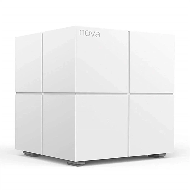 Mesh Wi-Fi система Tenda Nova MW6 AC1200 2xGbE LAN PoE Белая (2 шт.) (102256002) - изображение 2
