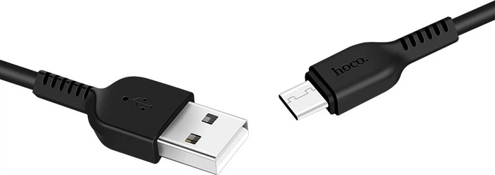 Кабель HOCO X20 Flash USB-A Type-C, 2 м, Black - Фото 4 Кабель HOCO X20 Flash USB-A Type-C, 2 м, Black - изображение 4