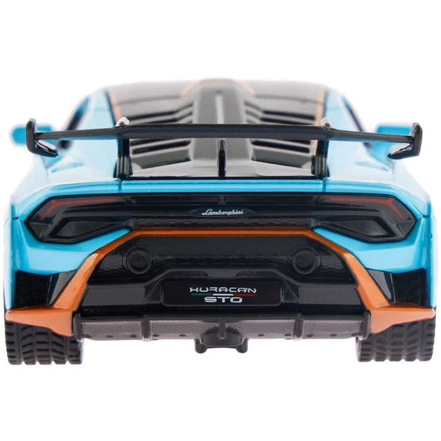 Машинка Rastar Lamborghini Huracan STO 1:32 Голубой - изображение 6