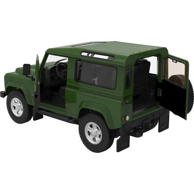 Машинка Rastar Land Rover Defender на радіокеруванні. 1:14. Зелений - Фото 2 Машинка Rastar Land Rover Defender на радіокеруванні. 1:14. Зелений - зображення 2