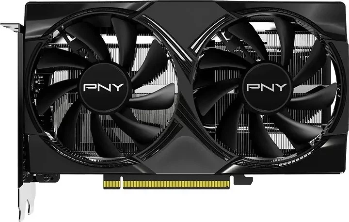 Відеокарта PNY GeForce RTX5050 DUAL FAN OC 8G (VCG50508DFXPB1) - Фото 1 Відеокарта PNY GeForce RTX5050 DUAL FAN OC 8G (VCG50508DFXPB1) - зображення 1