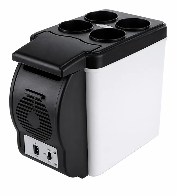 Автомобільний холодильник Portable Electronic 7.5 л 12V, термобокс для охолодження та підігріву їжі й напоїв від прикурювача - зображення 10