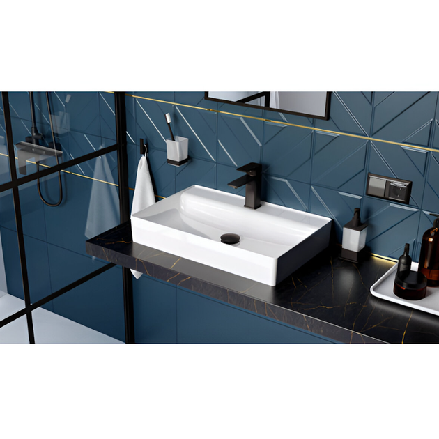 Раковина накладная Excellent Rima 2.0 CEEX.4901.600.WH 600x400 прямоугольная, белая глянцевая - изображение 2