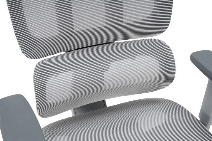 Офисное эргономичное кресло GT Racer B-5757 Gray/Gray - Фото 7 Офисное эргономичное кресло GT Racer B-5757 Gray/Gray - изображение 7