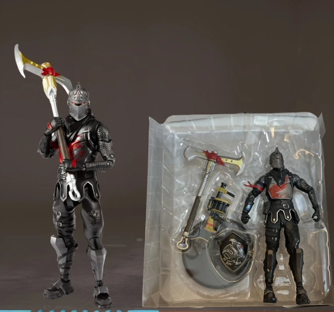 Рухома колекційна фігурка Чорний Лицар (Black Knight) з інструментом і зброєю, 19 см — Fortnite - Фото 5 Рухома колекційна фігурка Чорний Лицар (Black Knight) з інструментом і зброєю, 19 см — Fortnite - зображення 5