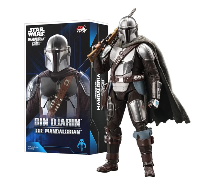 Колекційна фігурка Дін Джарін (Din Djarin) Мандалорець Star Wars: The Mandalorian 18 см, фігурка Мандалорця зі зброєю - Фото 1 Колекційна фігурка Дін Джарін (Din Djarin) Мандалорець Star Wars: The Mandalorian 18 см, фігурка Мандалорця зі зброєю - зображення 1