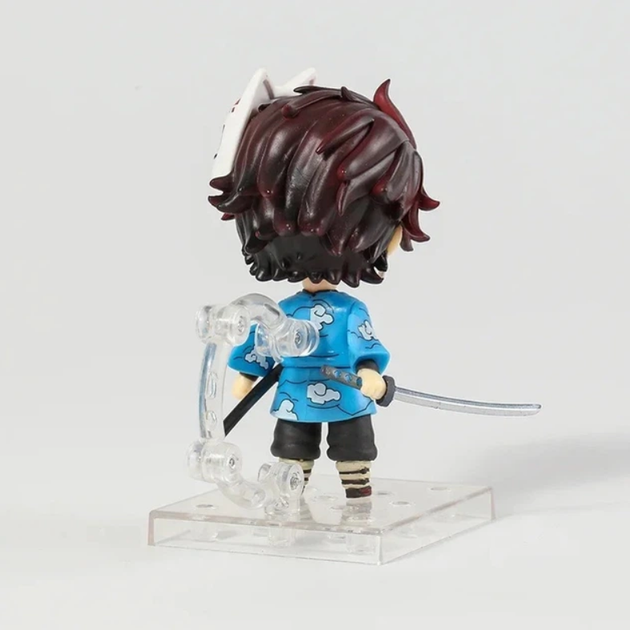Коллекционная фигурка статуэтка Танджиро Камадо Tanjiro Kamado Demon Slayer: Kimetsu no Yaiba Nendoroid аниме минифигурка в кимоно, 10 см - Фото 4 Коллекционная фигурка статуэтка Танджиро Камадо Tanjiro Kamado Demon Slayer: Kimetsu no Yaiba Nendoroid аниме минифигурка в кимоно, 10 см - изображение 4