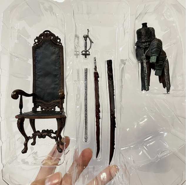 Коллекционная экшн Фигурка Bloodborne Lady Maria of the Astral Clocktower Леди Мария по игре Бладборн, Figma DX Edition 16см - изображение 11