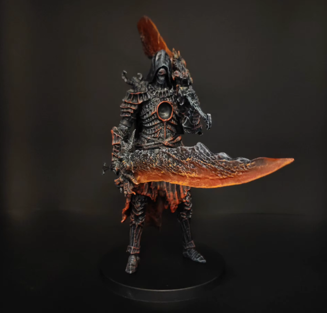 Коллекционная фигурка статуэтка Рыцарь Раб-Гаэль (Slave Knight Gael) из игры Dark Souls III anime figure collection, 26 см - изображение 7