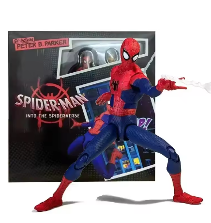 Колекційна фігурка Людина павук Spider-Man Peter B. Parker Павутина всесвітів зі змінними деталями (16 см) Marvel - Фото 1 Колекційна фігурка Людина павук Spider-Man Peter B. Parker Павутина всесвітів зі змінними деталями (16 см) Marvel - зображення 1