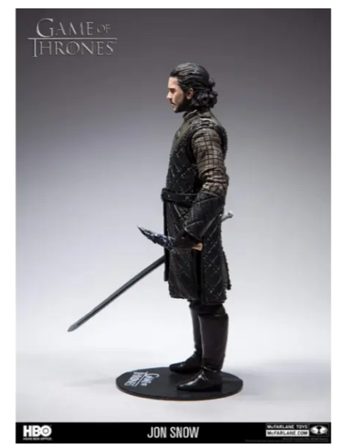 Колекційна екшн-фігурка Джон Сноу Jon Snow з фільму Гра престолів Game of Thrones, 16 см - зображення 7