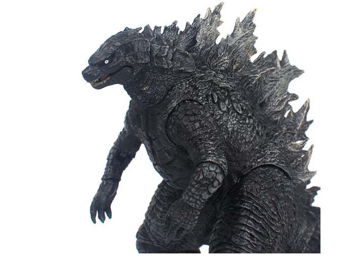 Коллекционная фигурка Годзиллы Godzilla King of Monsters — кайдзю Король монстров с атомным лучом и военными кораблями, 16 см - изображение 3