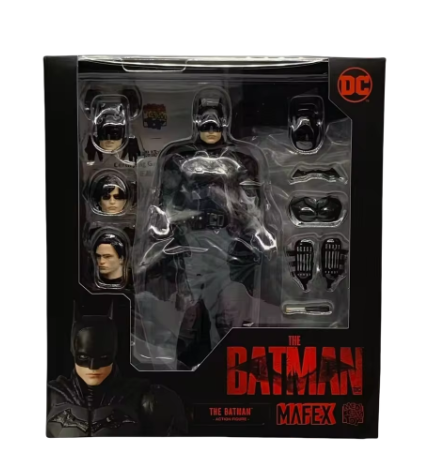 Фігурка колекційна Бетмен Ліга справедливості 15см (The Batman MAFEX) - Фото 7 Фігурка колекційна Бетмен Ліга справедливості 15см (The Batman MAFEX) - зображення 7