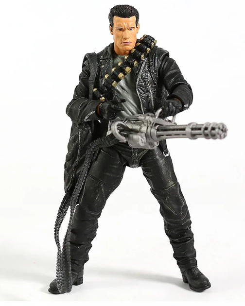 Фигурка коллекционная Терминатор 2: Судный День Т-800 (Terminator 2: Judgment Day T-800), 18 см - изображение 6