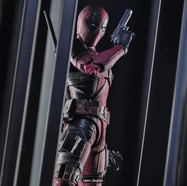 Рухлива фігурка Дедпул Deadpool Marvel 16см - зображення 9