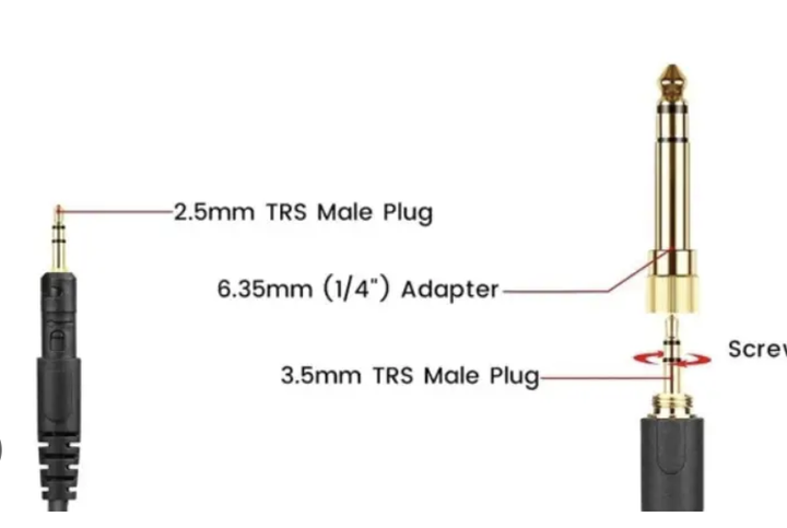 Кабель шнур провод прямой для наушников Audio-Technica ATH-M40X, M50X, M60X, M70X - Фото 5 Кабель шнур провод прямой для наушников Audio-Technica ATH-M40X, M50X, M60X, M70X - изображение 5