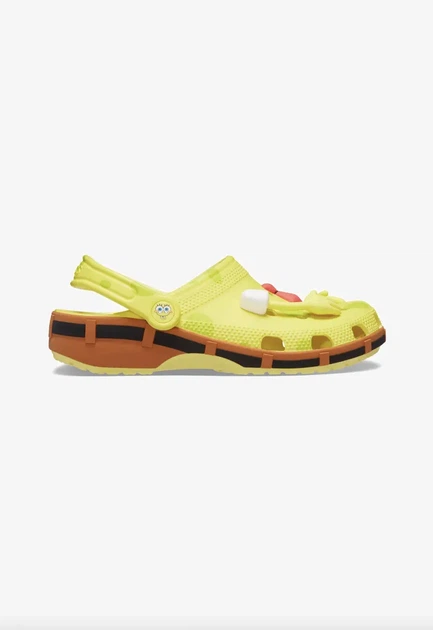 Крокси Губка Боб, Crocs x Sponge Bob жовтого кольору, Унісекс(44-45). - Фото 3 Крокси Губка Боб, Crocs x Sponge Bob жовтого кольору, Унісекс(44-45). - зображення 3
