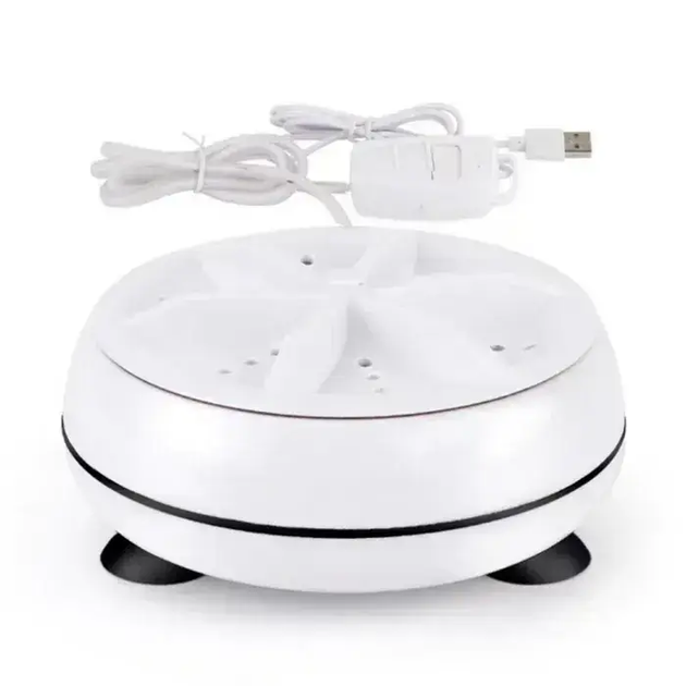 Портативная ультразвуковая мини-стиральная машина USB Mini Wash, компактное устройство для стирки белья дома и в поездках - изображение 6
