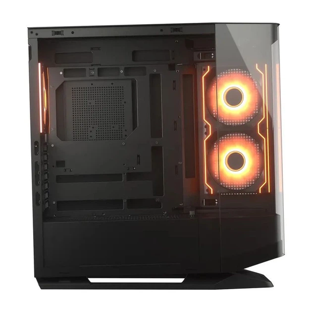 Корпус комп'ютерний Cougar FV270 RGB Black Ігровий, 3*120mm, 1*140mm, ARGB Fan Pre-installed, Type-C x1, USB3.0 x2, Audio x1, чорний - зображення 11