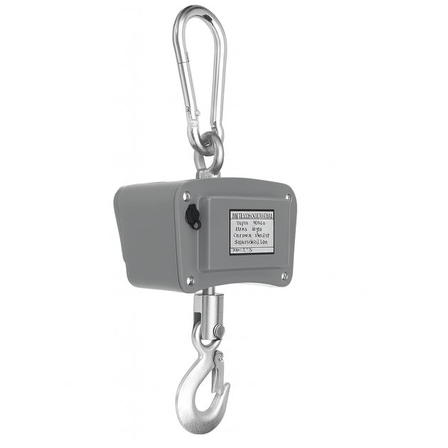 Электронные крановые весы, до 1000 кг (0,1 кг), на аккумуляторе, BX-9026 Boxer, Серый / Электронные весы / Кантер электронный - изображение 5