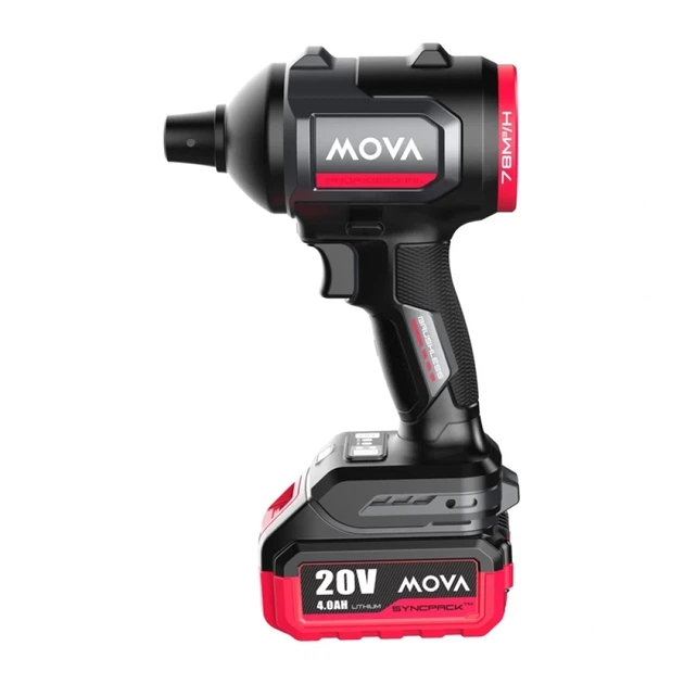 Воздуходув бесщеточный MOVA PB04K 20V (батарея и зарядное устройство в комплекте) - Фото 2 Воздуходув бесщеточный MOVA PB04K 20V (батарея и зарядное устройство в комплекте) - изображение 2