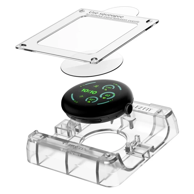 Захисна плівка Spigen Elite Shield EZ FIT для Google Pixel Watch 3/4/5 45mm Clear (2 pack) (AFL08525) - зображення 4