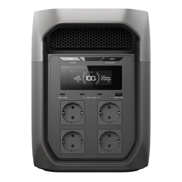 Портативная станция питания EcoFlow DELTA 3 Max (EFD3M-G-EU-CBOX) - Фото 1 Портативная станция питания EcoFlow DELTA 3 Max (EFD3M-G-EU-CBOX) - изображение 1