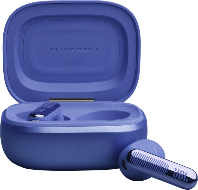 Навушники JBL Live Flex 4 Blue (JBLLIVEFLEX4BLU) - Фото 4 Навушники JBL Live Flex 4 Blue (JBLLIVEFLEX4BLU) - зображення 4