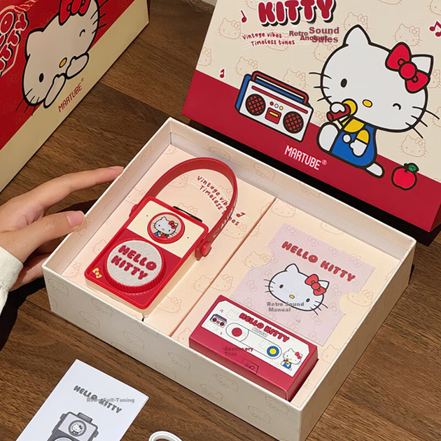 Портативная колонка MARtube Hello Kitty 5W Pink - Фото 9 Портативная колонка MARtube Hello Kitty 5W Pink - изображение 9