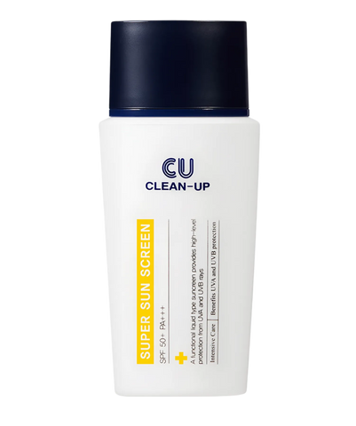 Сонцезахисна емульсія-флюїд CUskin Clean-Up Super Sun Screen SPF 50+ PA+++ 50 мл - Фото 1 Сонцезахисна емульсія-флюїд CUskin Clean-Up Super Sun Screen SPF 50+ PA+++ 50 мл - зображення 1