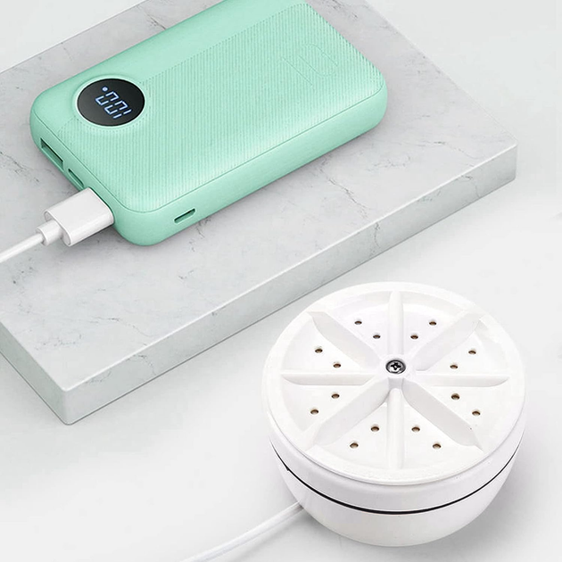 Портативная мини стиральная машина TURBINE WASH, 6Вт, от USB - изображение 7