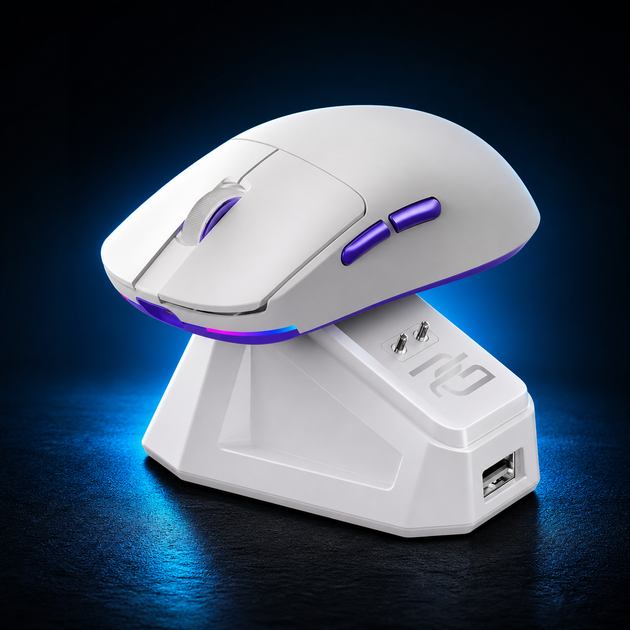 Беспроводной игровой комплект Proove Gaming Slicker Special Edition + Superfight с док-станцией, клавиатура и мышь, UA-раскладка - Фото 4 Беспроводной игровой комплект Proove Gaming Slicker Special Edition + Superfight с док-станцией, клавиатура и мышь, UA-раскладка - изображение 4