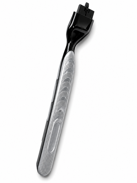Станок-ручка для гоління серії Mach3, сумісний зі змінними касетами Gillette Mach3 чорний - изображение 3