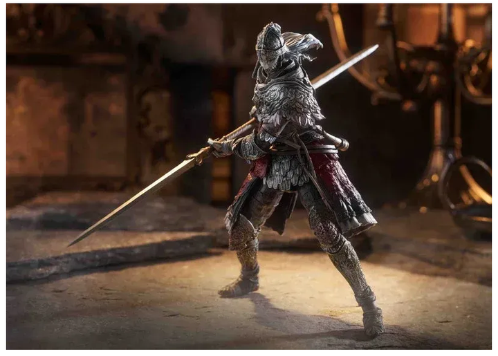 Колекційна екшн-фігурка Елден Рінг Варграм Свирепий вовк ELDEN RING Vargram Raging Wolf Elden Ring Figma з мечем і щитом, 1972 figure - зображення 4
