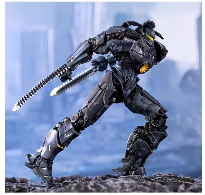 Колекційна фігурка робота NECA з фільму Тихоокеанський рубіж Pacific Rim Jaeger Gipsy Dange 18 см - зображення 4