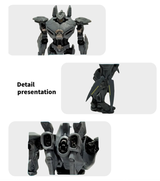 Фігурка Pacific Rim Jaeger Striker Eureka | Колекційний робот Єгер Бродяга з Тихоокеанський Рубіж, 18 см - Фото 9 Фігурка Pacific Rim Jaeger Striker Eureka | Колекційний робот Єгер Бродяга з Тихоокеанський Рубіж, 18 см - зображення 9