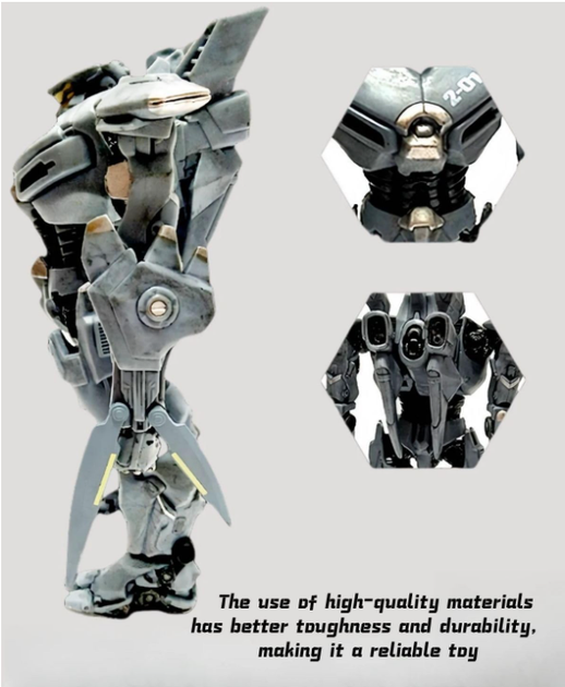 Фігурка Pacific Rim Jaeger Striker Eureka | Колекційний робот Єгер Бродяга з Тихоокеанський Рубіж, 18 см - Фото 10 Фігурка Pacific Rim Jaeger Striker Eureka | Колекційний робот Єгер Бродяга з Тихоокеанський Рубіж, 18 см - зображення 10