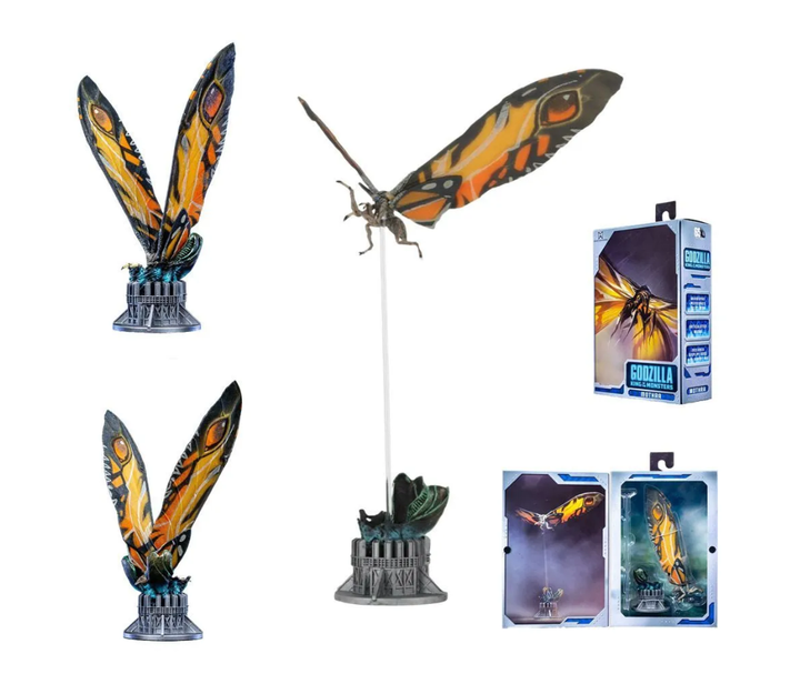 Коллекционная фигурка MOTHRA Godzilla King of the Monsters - статуэтка Годзилла Король монстров Годзилла Король монстров, 18 см - изображение 2