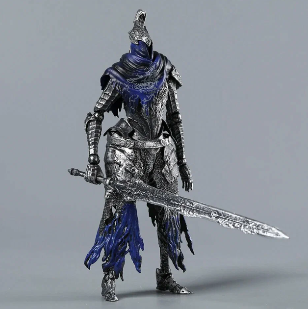 Коллекционная фигурка Dark Souls: Knight Artorias (Рыцарь Арториас) — Экшн-фигурка 18 см - изображение 5