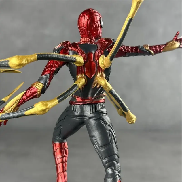 Фигурка Человека-Паука "Железный Паук" 24 см – Коллекционная модель Marron action figures Iron Spider Man - зображення 5