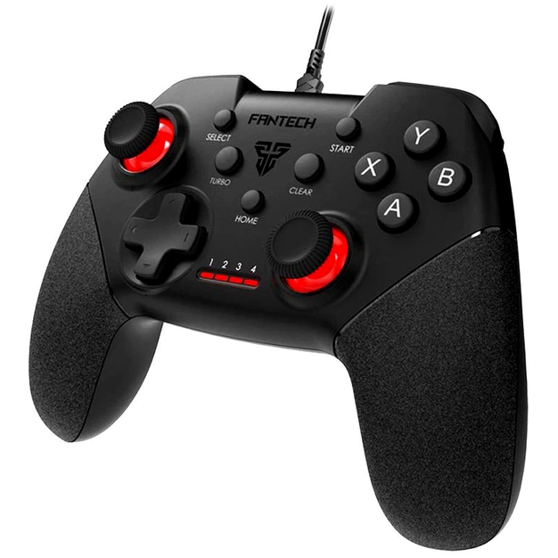 Геймпад-контроллер Fantech GP13 Shooter II USB с двойной виброотдачей и эргономичным дизайном черный - изображение 4