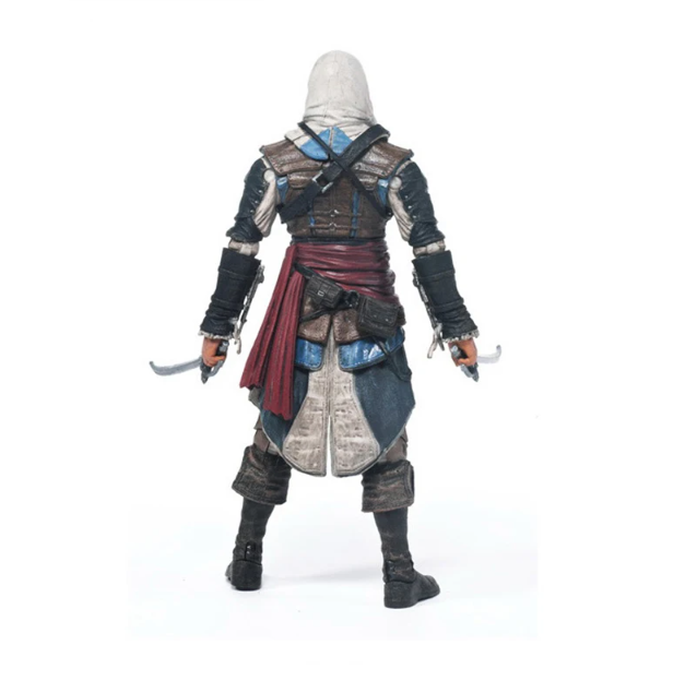 Фигурка игрушка Эдвард Кенуэй / Edward Kenway Assassin's Creed IV Black Flag — коллекционная подвижная детализированная action figure героя Эдвард Кенуэй из игры Ассасин Крид - изображение 3