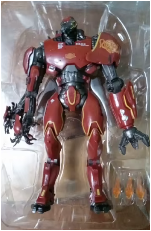 Колекційна фігурка Crimson Typhoon Pacific Rim 18 см — рухлива action figure робот Єгер Багряний Тайфун Тихоокеанський рубіж з LED-підсвіткою - Фото 13 Колекційна фігурка Crimson Typhoon Pacific Rim 18 см — рухлива action figure робот Єгер Багряний Тайфун Тихоокеанський рубіж з LED-підсвіткою - зображення 13
