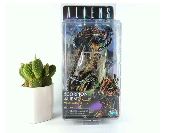 Коллекционная фигурка Скорпион Ксеноморф / Scorpion Alien Чужие / Aliens 18 см — Scorpion Alien action figure - изображение 2