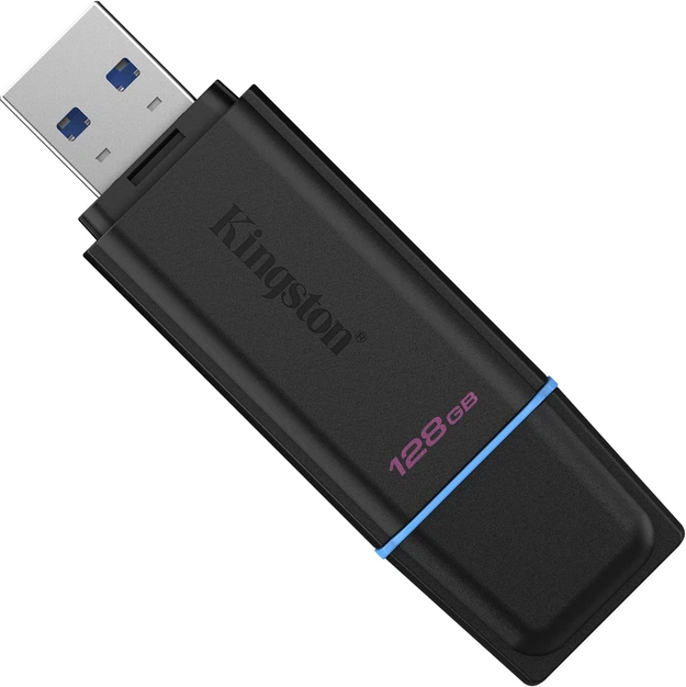 USB-флешка Kingston DT Exodia G2 128 GB USB 3.2 чорна висока швидкість передавання даних компактний дизайн Black - зображення 3